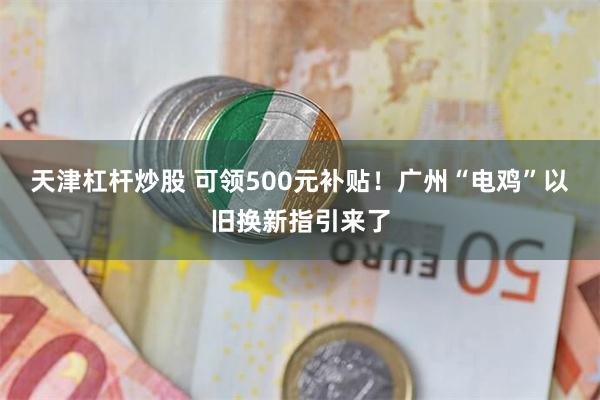 天津杠杆炒股 可领500元补贴!广州“电鸡”以旧换新指引来了