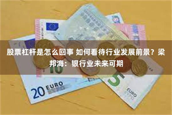 股票杠杆是怎么回事 如何看待行业发展前景?梁邦海:银行业未来可期