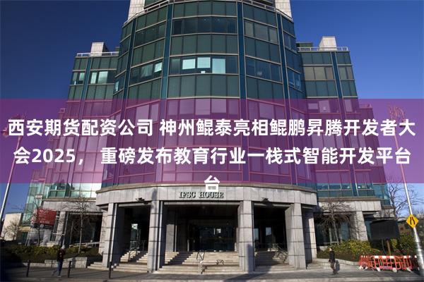 西安期货配资公司 神州鲲泰亮相鲲鹏昇腾开发者大会2025, 重磅发布教育行业一栈式智能开发平台