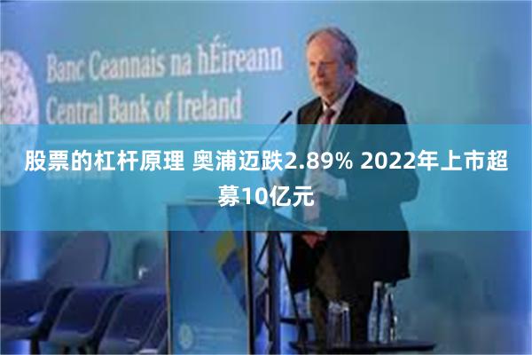 股票的杠杆原理 奥浦迈跌2.89% 2022年上市超募10亿元