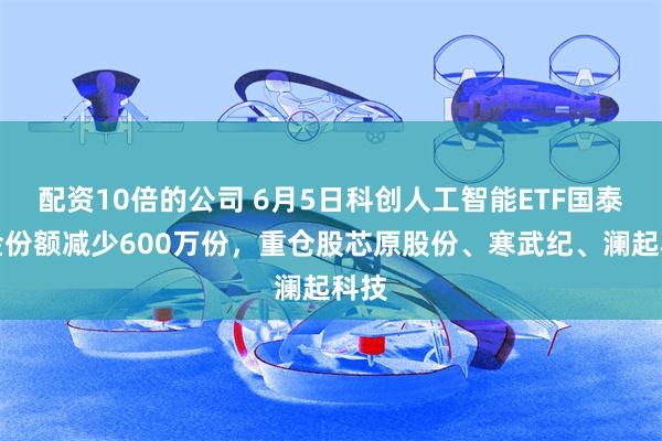 配资10倍的公司 6月5日科创人工智能ETF国泰基金份额减少600万份，重仓股芯原股份、寒武纪、澜起科技
