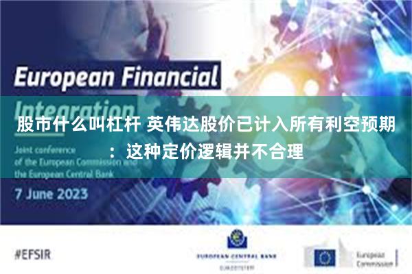 股市什么叫杠杆 英伟达股价已计入所有利空预期：这种定价逻辑并不合理
